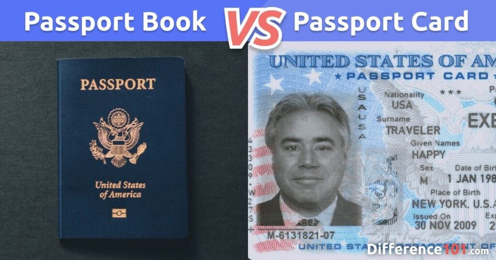 Passport book vs card